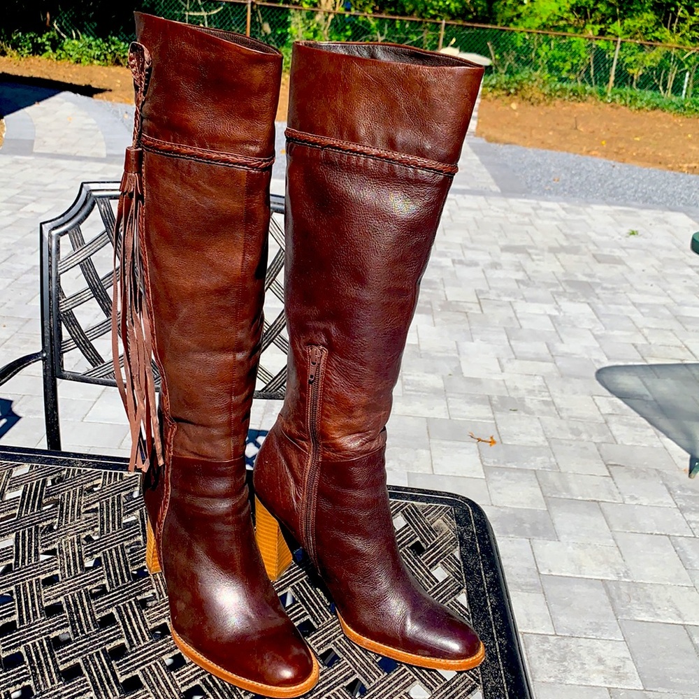 Tassel All Genuine Leather Boots